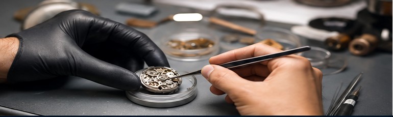 Mechanical watch servicing