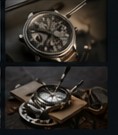Vintage watch detail